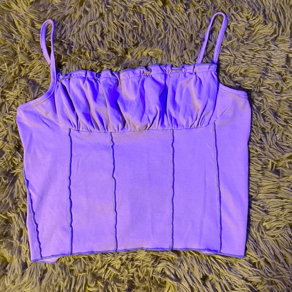 Lavender purple top
